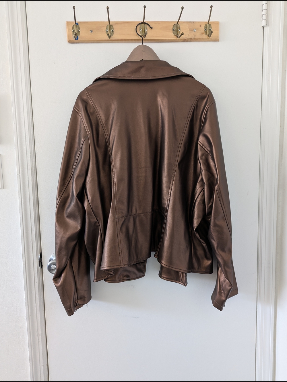Torrid Metallic Copper Moto Jacket - Picture 4 of 7
